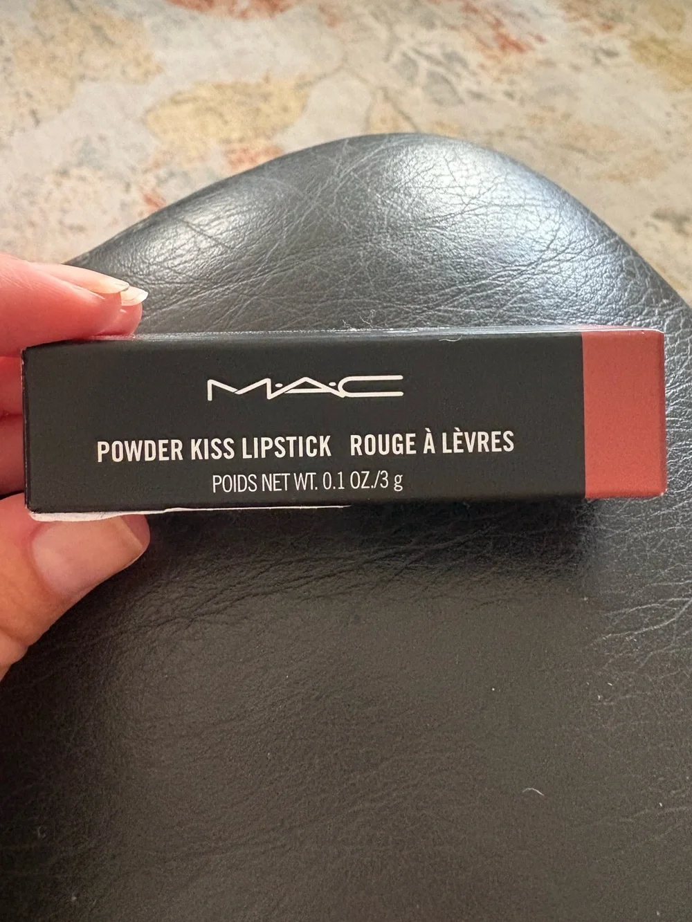 MAC POWDER KISS HAZY MATTE LIPSTICK in Mull it Over